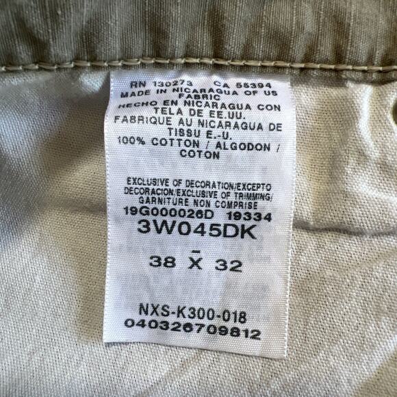 Wrangler Pants Men 38x32 Tan Riggs Workwear Light Weight Rip Stop Cotton Utility - Picture 8 of 11